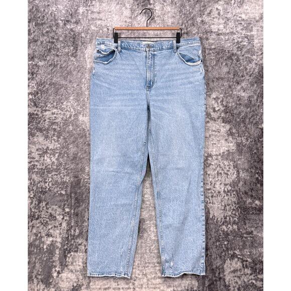 Abercrombie & Fitch Denim - Abercrombie & Fitch Jeans 34 / 18L Womens 90s Straight Ultra High Denim